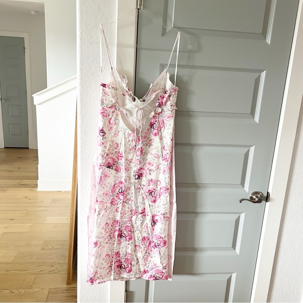 NWT For Love & Lemons Taylor Floral Midi Dress - Picture 11 of 11